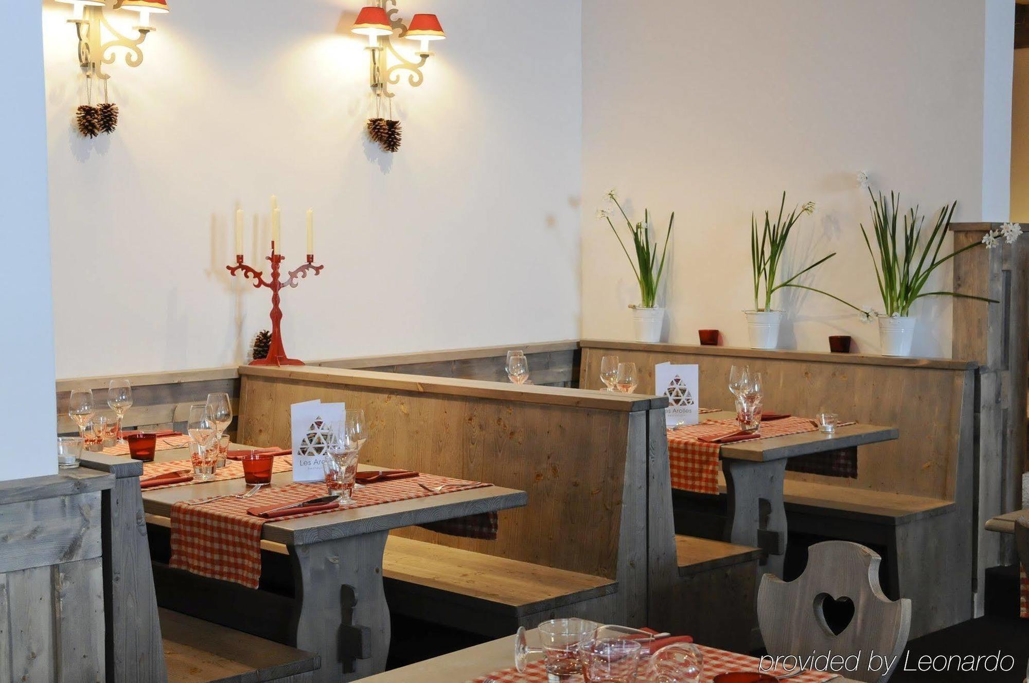 Hotel Arcadien Les Arcs  Restaurant billede